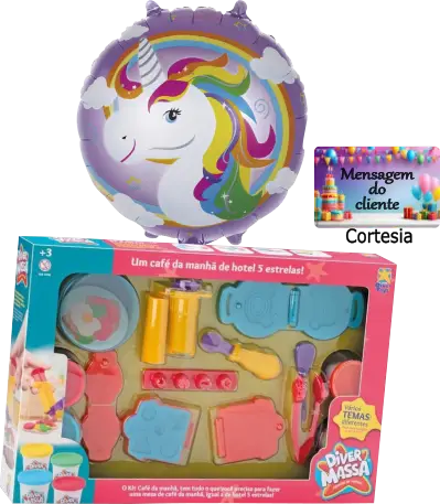 Diver Massa Kit Café da Manhã com Acessórios da Divertoys