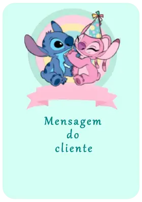 Cartão de criança