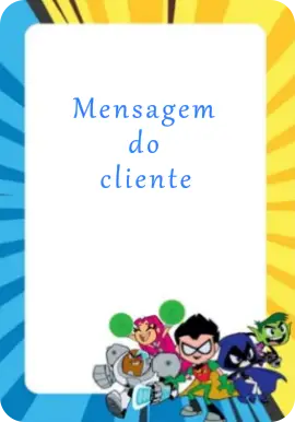 Cartão de criança