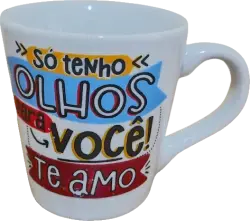 Caneca de Café Romântica