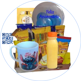 Cesta de café da manhã