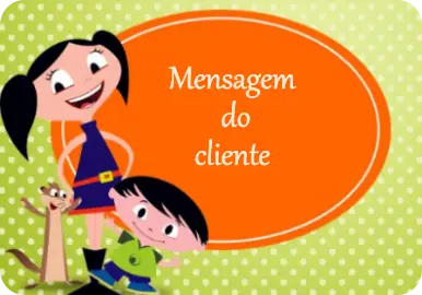 Cartão de criança