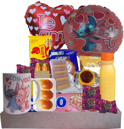 Cesta de Dia Dos Namorados