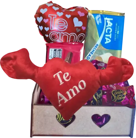 Cesta de Dia Dos Namorados
