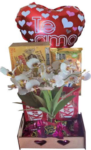 Cesta de Dia Dos Namorados