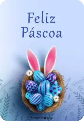 Cartão de Páscoa