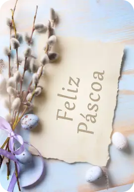 Cartão de Páscoa