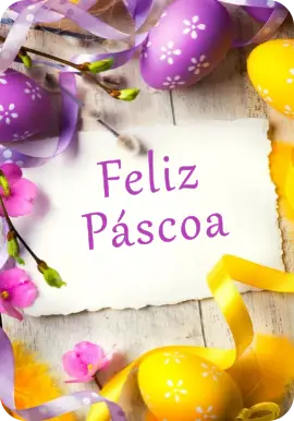 Cartão de Páscoa