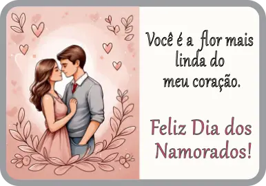 Catão do Dia Dos Namorados