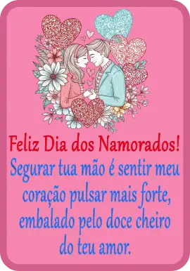 Catão do Dia Dos Namorados