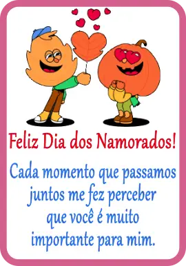 Catão do Dia Dos Namorados