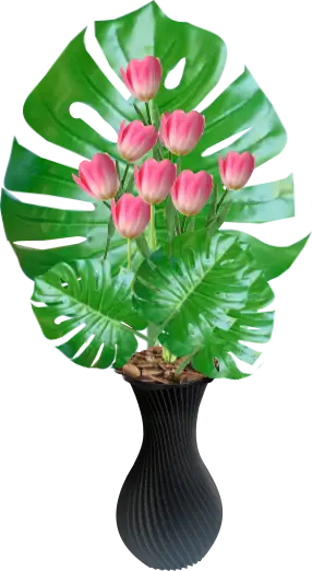 Arranjo de Tulipas 