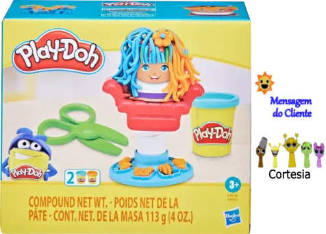 Play-Doh, Massinha Mini Classics Corte Maluco, Multicor
